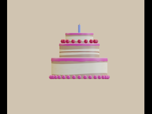 cake Model 3D