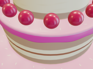 cake Model 3D