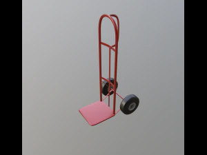 carrello a mano Modello 3D