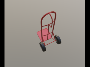 hand truck Modèle 3D