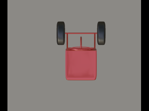 hand truck Modèle 3D