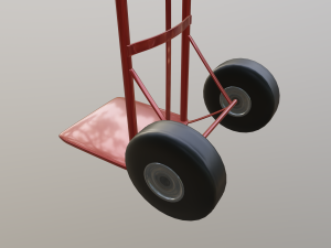 hand truck Modèle 3D