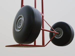 hand truck Modèle 3D