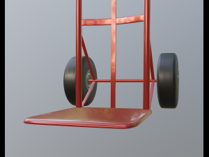 hand truck Modèle 3D