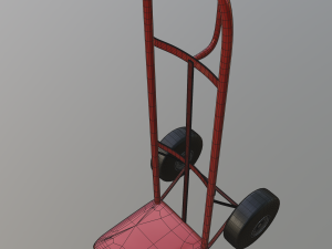 hand truck Modèle 3D
