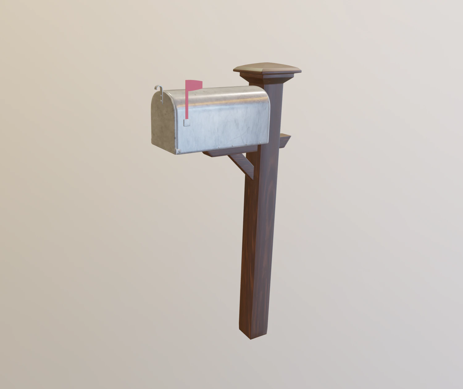 mail box 3D Model .c4d .max .obj .3ds .fbx .stl .blend 