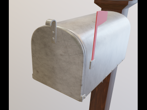 mail box 3D Model