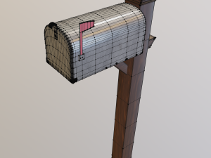 mail box 3D Model