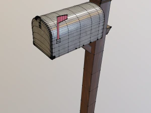 mail box 3D Model
