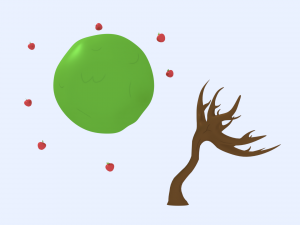 apple tree 3D मॉडल