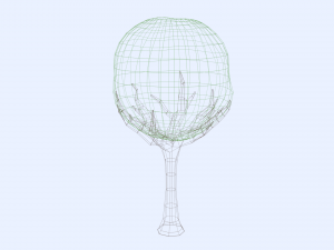 apple tree 3D मॉडल