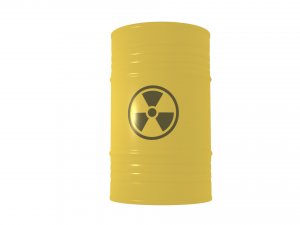 yellow barrel Model 3D