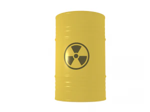 yellow barrel 3D Model