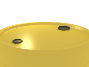 yellow barrel Model 3D