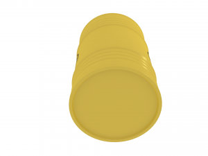 yellow barrel Model 3D