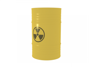 yellow barrel Model 3D