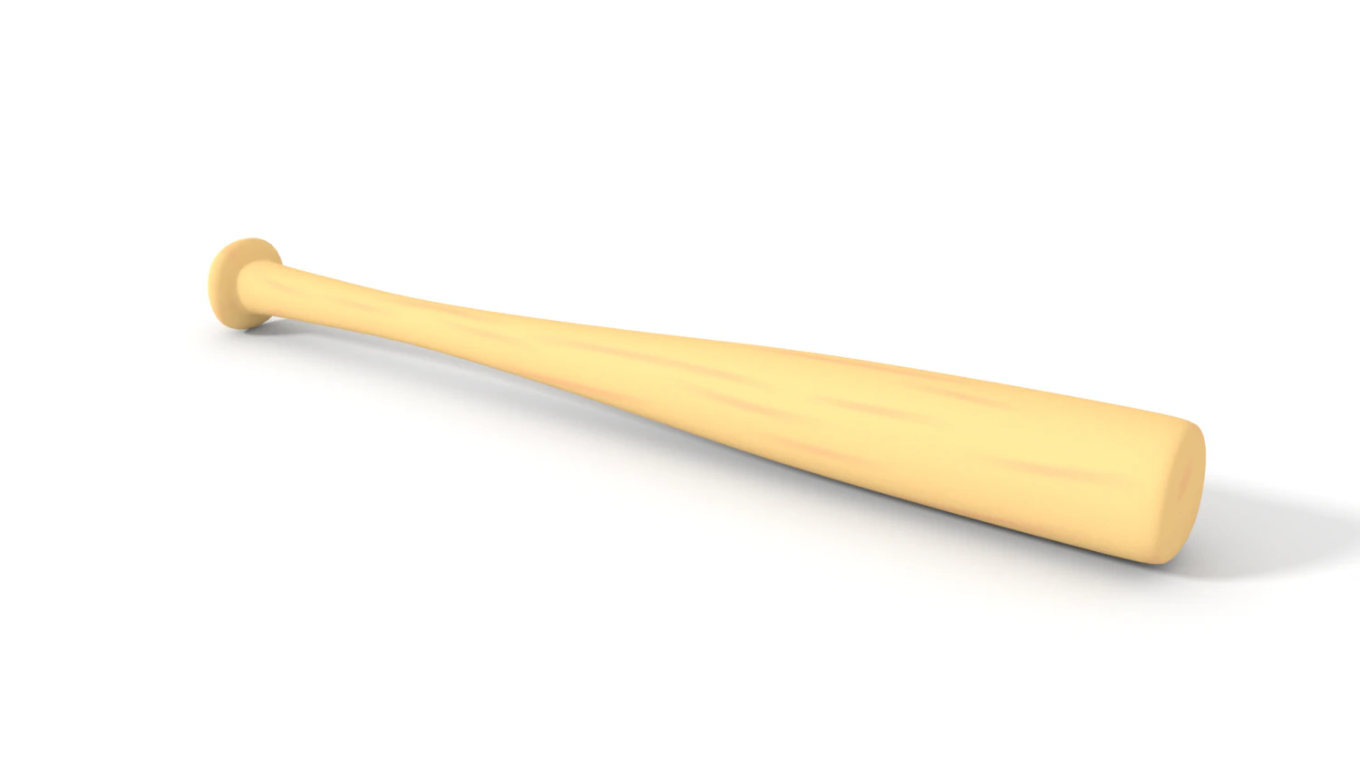 baseball bat 3D Model .c4d .max .obj .3ds .fbx .stl .blend 