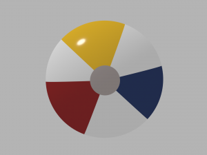 beach ball 3D Model