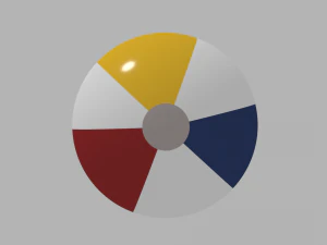 beach ball 3D Model