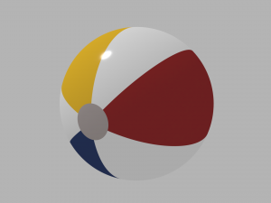 beach ball 3D Model