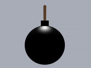 round bomb 3D 모델
