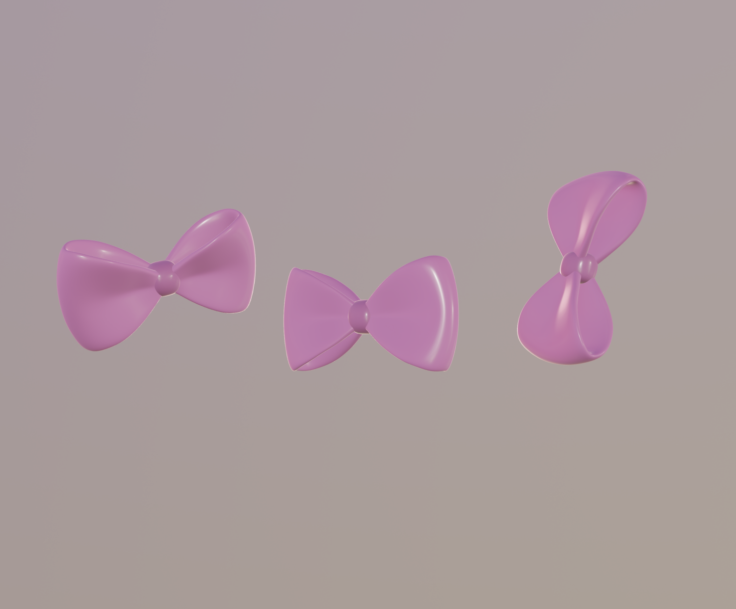 Bow Tie 3d Model In Jewellery 3dexport