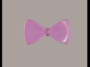 bow tie 3D मॉडल