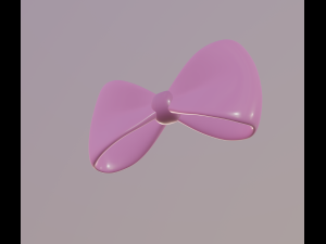 bow tie 3D मॉडल