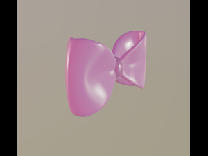 bow tie 3D मॉडल