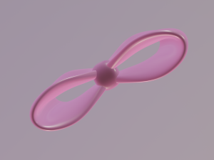 bow tie 3D मॉडल