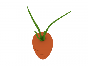 carrot Modelo 3D