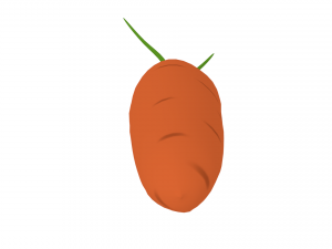 carrot Modelo 3D