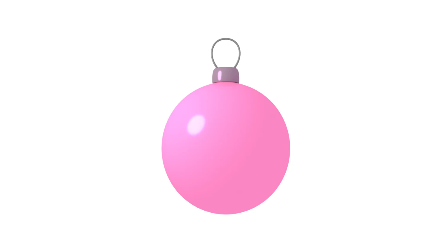 christmas ball 3D Model .c4d .max .obj .3ds .fbx .stl .blend 