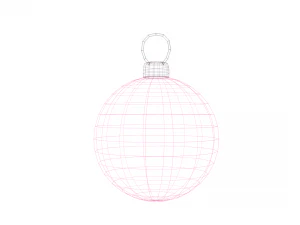 christmas ball 3D Model