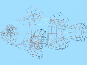 clownfish 3D Model