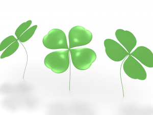four leaf clover 3D Model