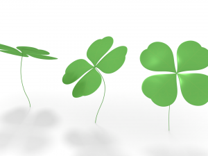 four leaf clover 3D Model