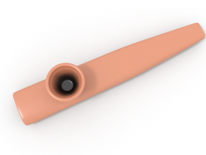 kazoo Modelo 3D
