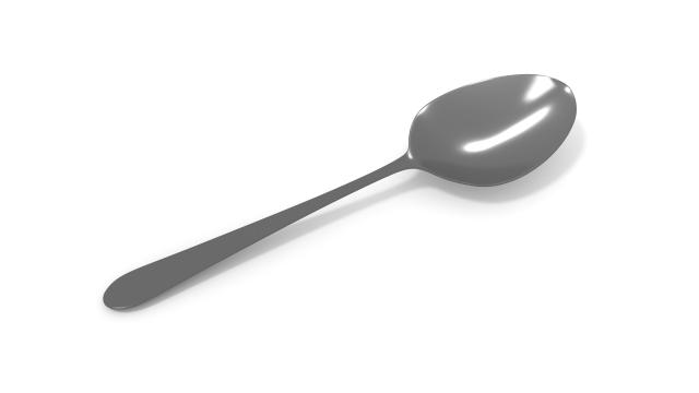 spoon Modello 3D .c4d .max .obj .3ds .fbx .stl .blend 