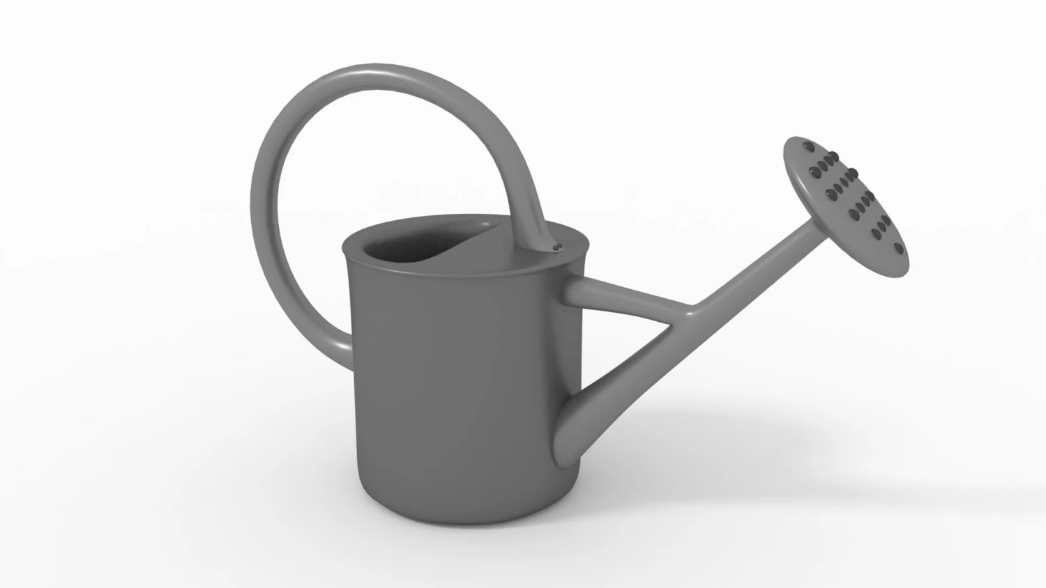 watering can 3D Model .c4d .max .obj .3ds .fbx .stl .blend 