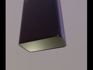 9 volt battery 3D Model