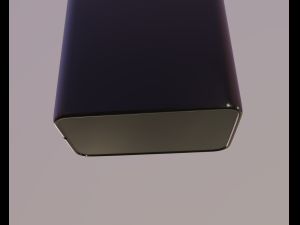 9 volt battery 3D Model