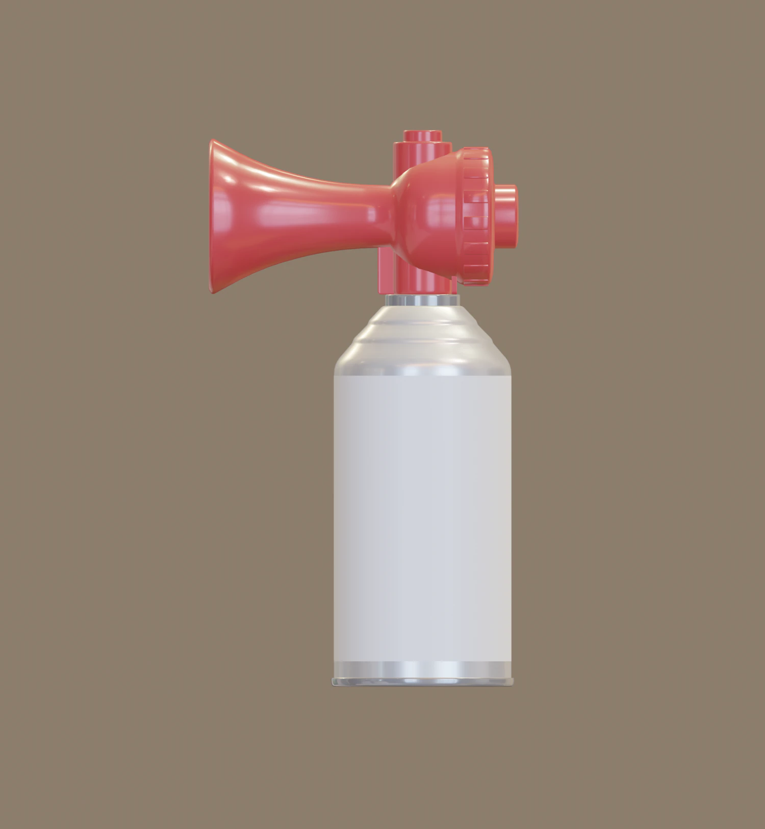 air horn 3D Model .c4d .max .obj .3ds .fbx .stl .blend 