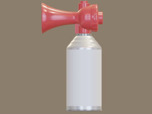 air horn Modèle 3D