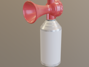 air horn 3D मॉडल