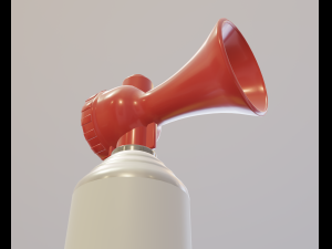 air horn 3D मॉडल
