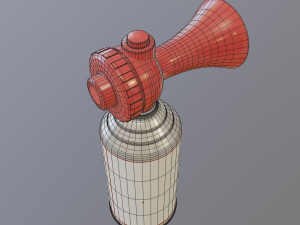 air horn 3D मॉडल