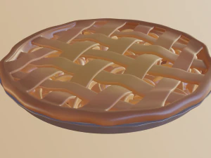 apple pie 3D Model