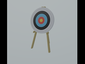 arrow target 3Dモデル