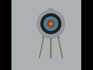 arrow target Model 3D